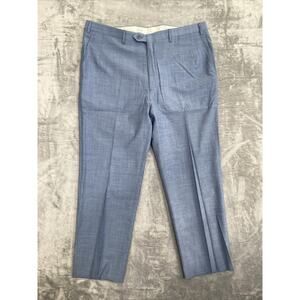 Brioni Dress Pants Men's Size 40 R Light Blue Italy Formal Pants